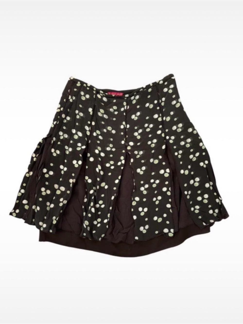 sunny leigh Brown  Polka Dot Skirt